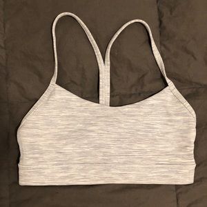Lulu lemon cream sports bra - size small